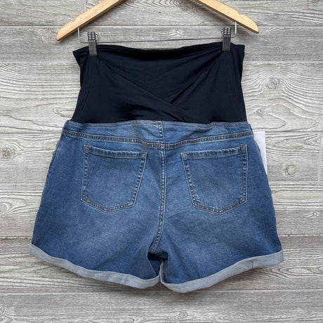 NEW Midi Denim Shorts