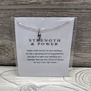 NEW Message Necklace Strength & Power