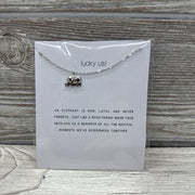 NEW Message Necklace Lucky Us