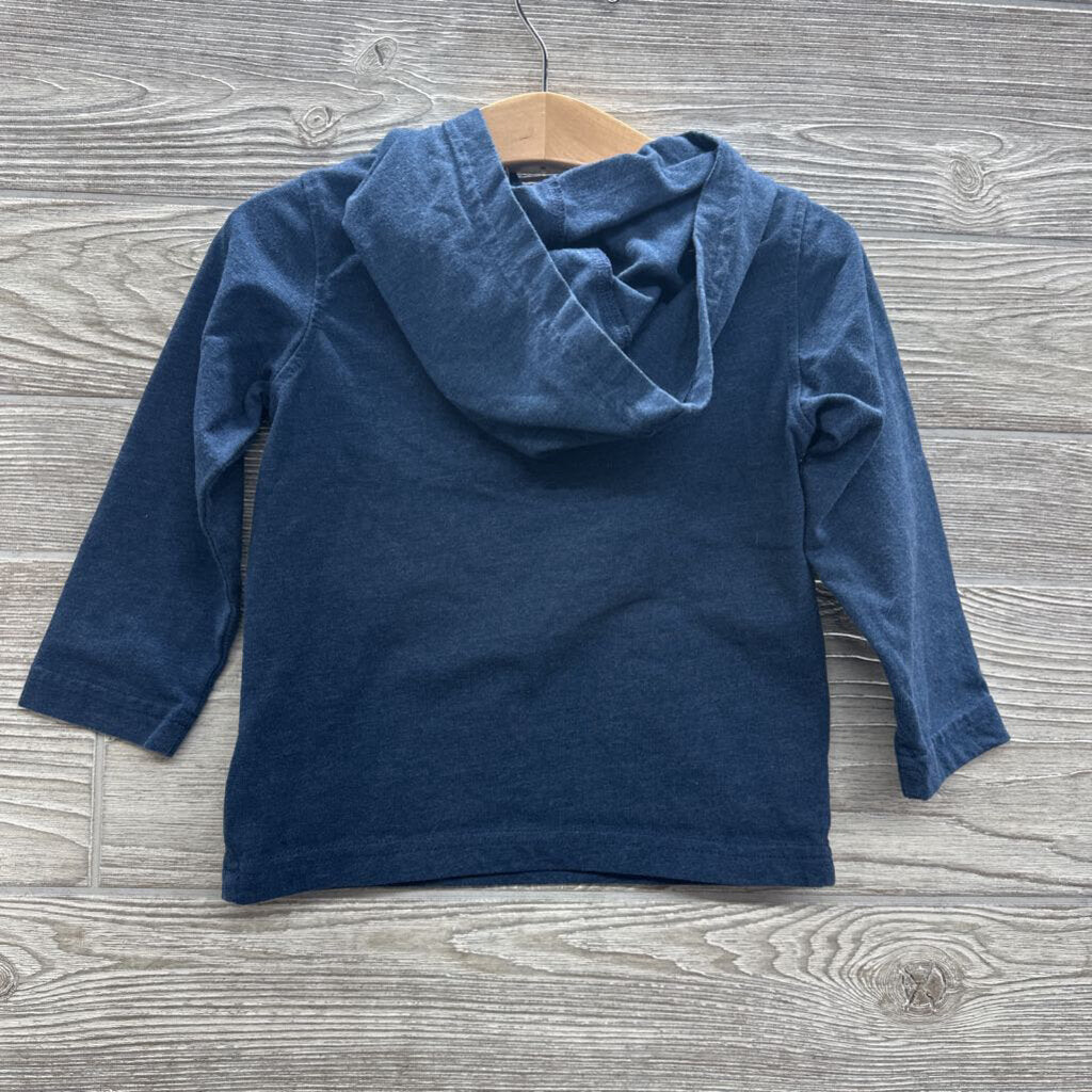 Ls Shirt W/ Hood Logo