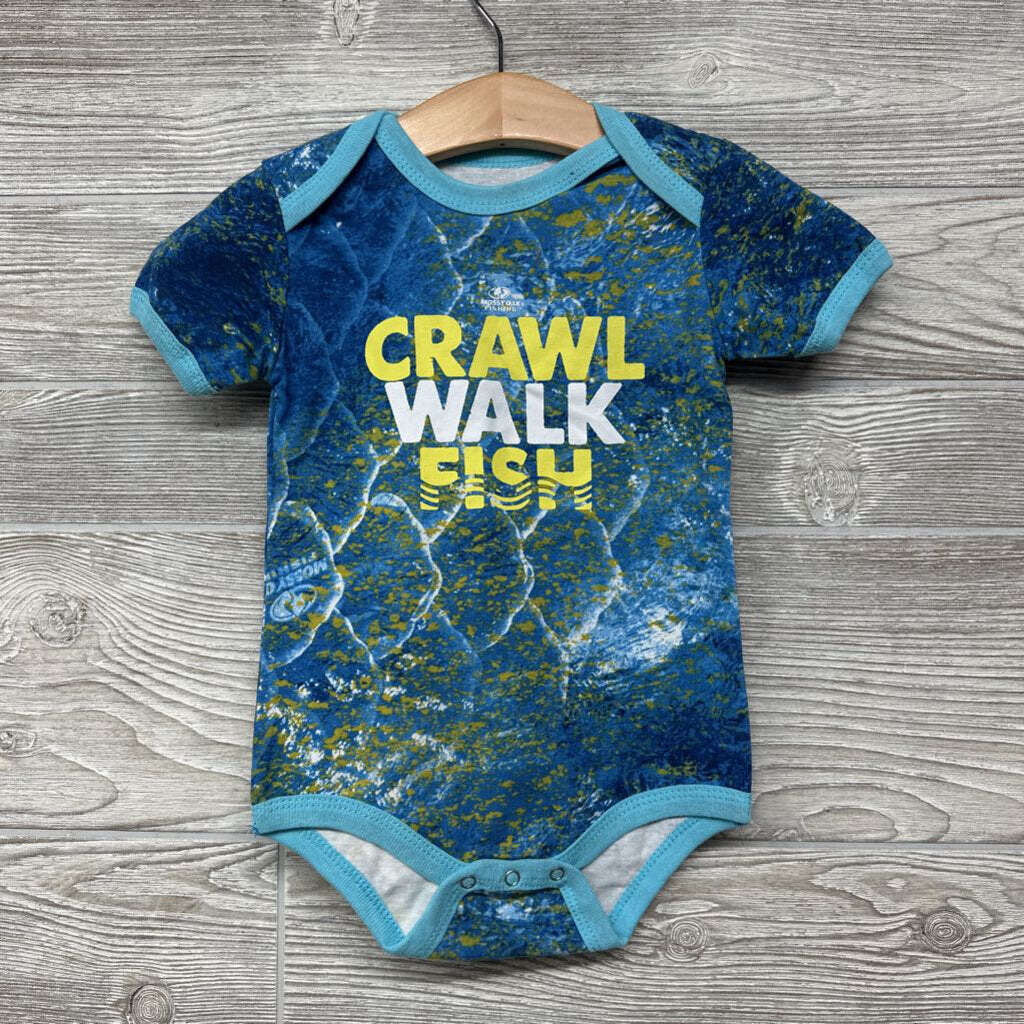 Bodysuit Crawl Walk Fish