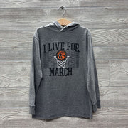 Hooded LS Shirt I Live For Marck