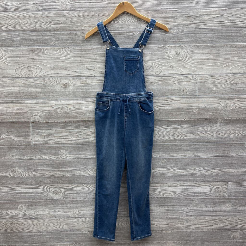 Knit Denim Overalls