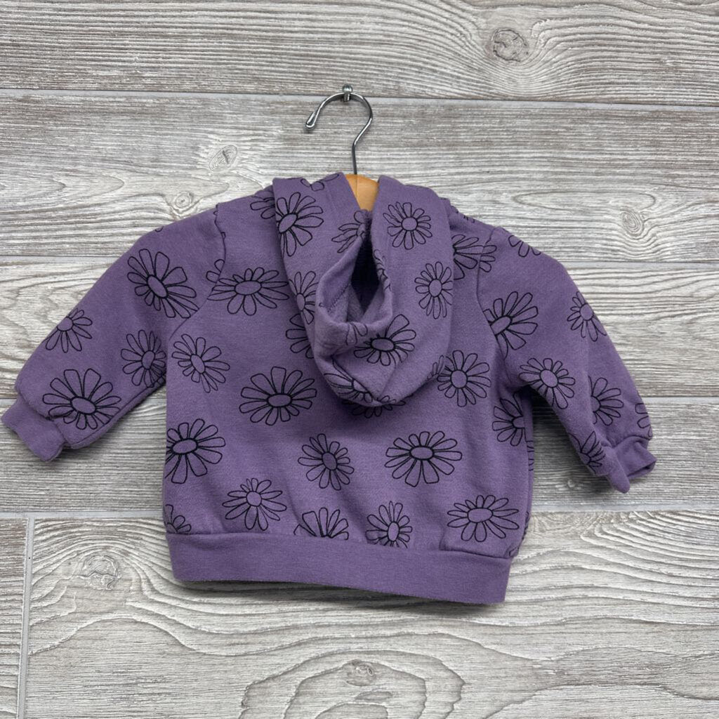 Full Zip Hoodie Flowers