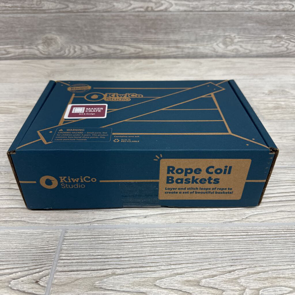 NEW Rope Coil Basket Set