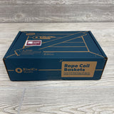 NEW Rope Coil Basket Set