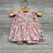 Dress & Bloomers Flowers & Minnie Mouse