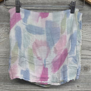 Muslin Bamboo Blanket Brush Strokes