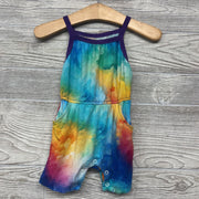 Bamboo Tank Romper Tie Dye