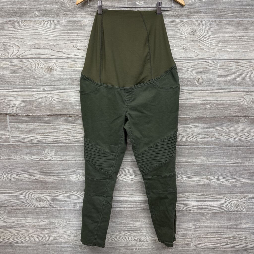 Cross Panel Moto Jeggings