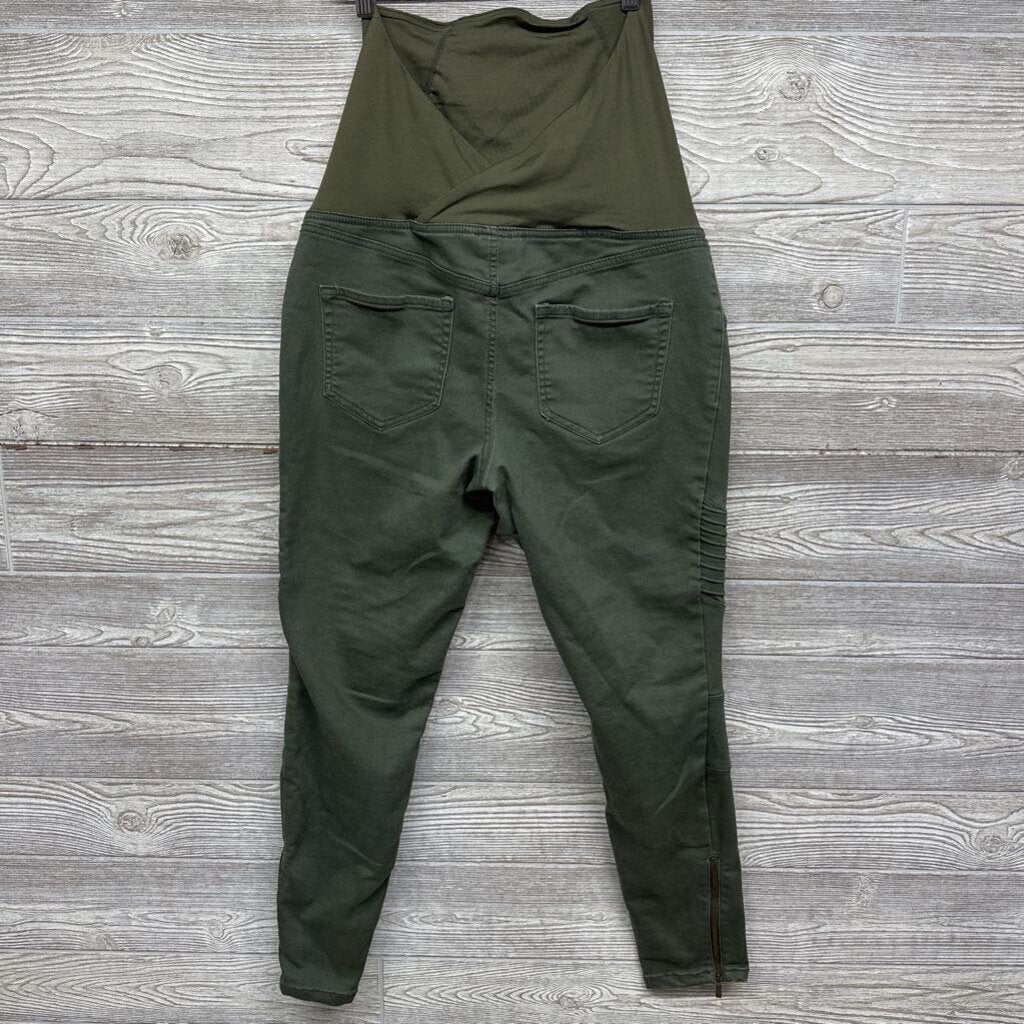 Cross Panel Moto Jeggings