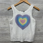 NEW Lace Tank Top & Shorts Heart