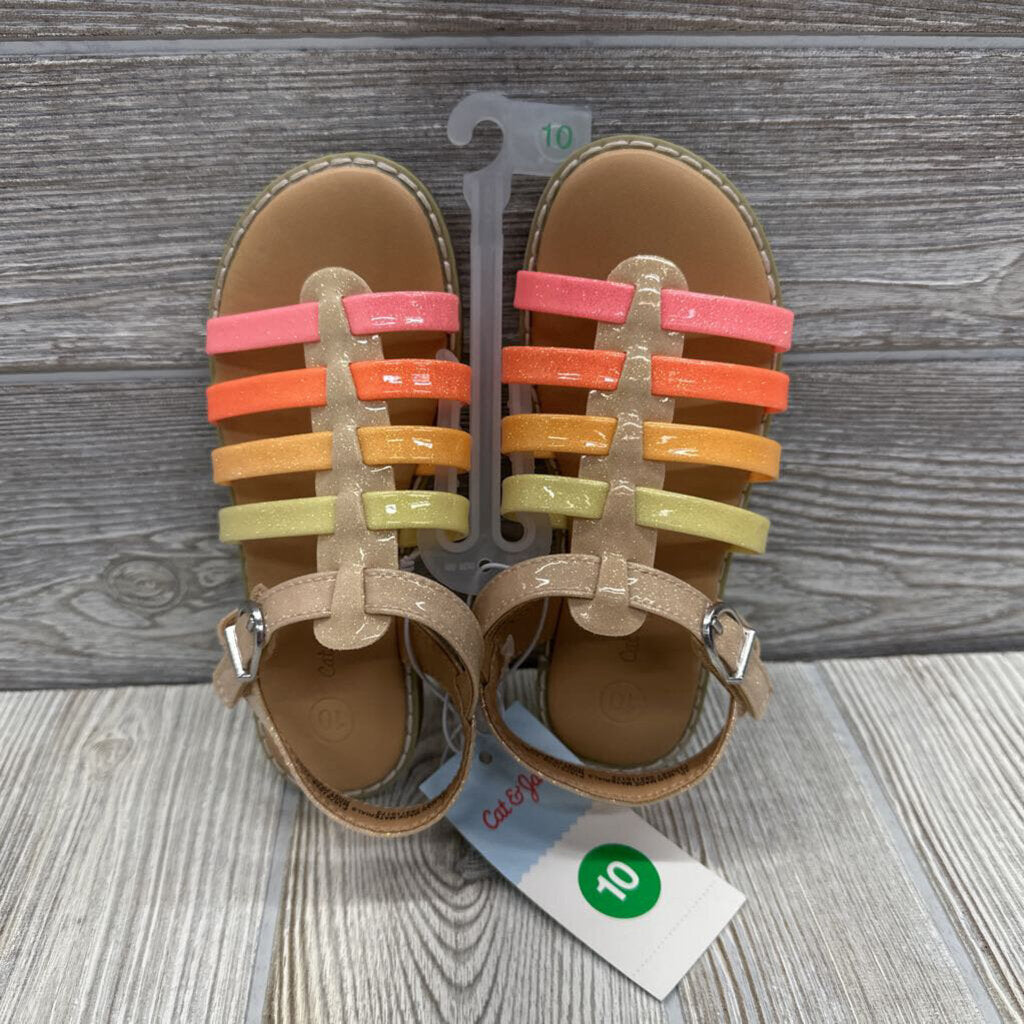 NEW Shanel Glitter Strap Sandals