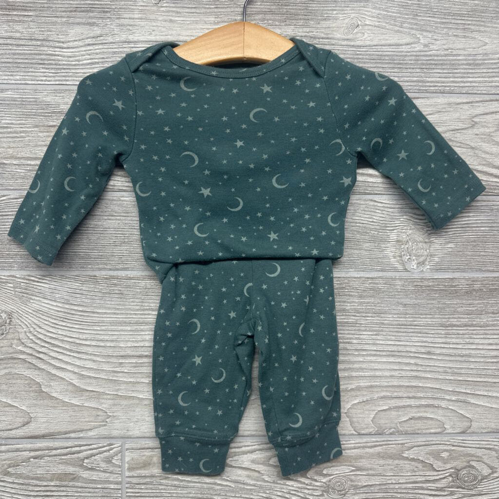 LS Bodysuit & Pants Stars Moones