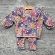 Shirt Flutter Ruffle & Ribbed Pants Characters