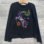 LS Shirt Trick Or Treat Unicorn