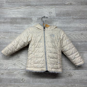 Reversible Mossbud Swirl Coat W/ Hood
