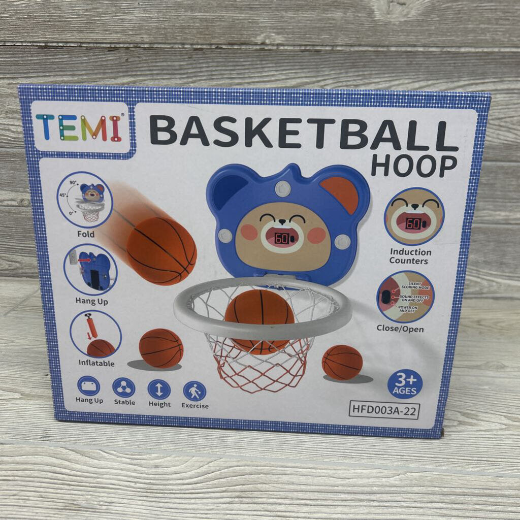 NEW Bear Basketball Hoop