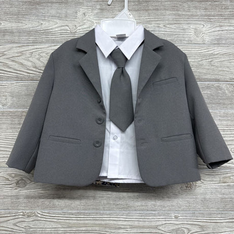 Suit Jacket, LS Button Up Shirt & Tie