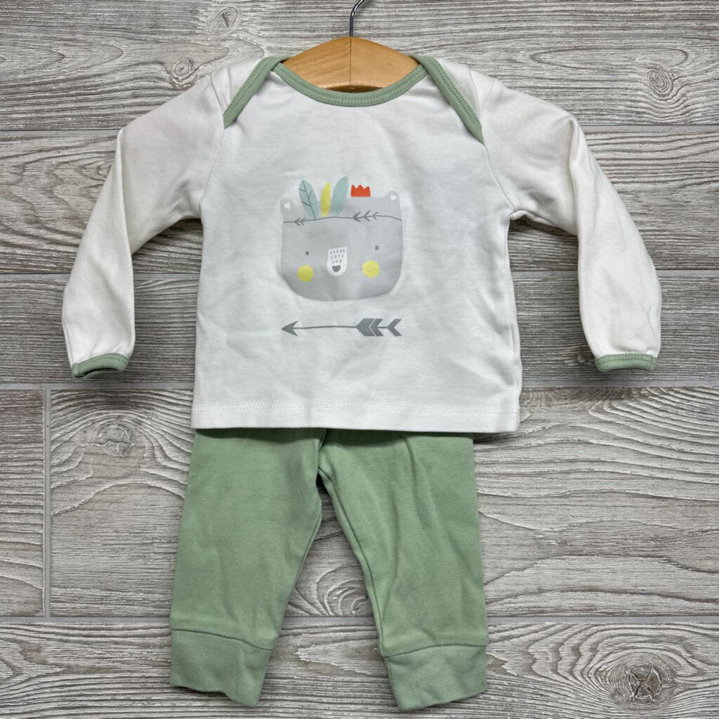 Shirt Bear, LS Bodysuit Teepee & Pants