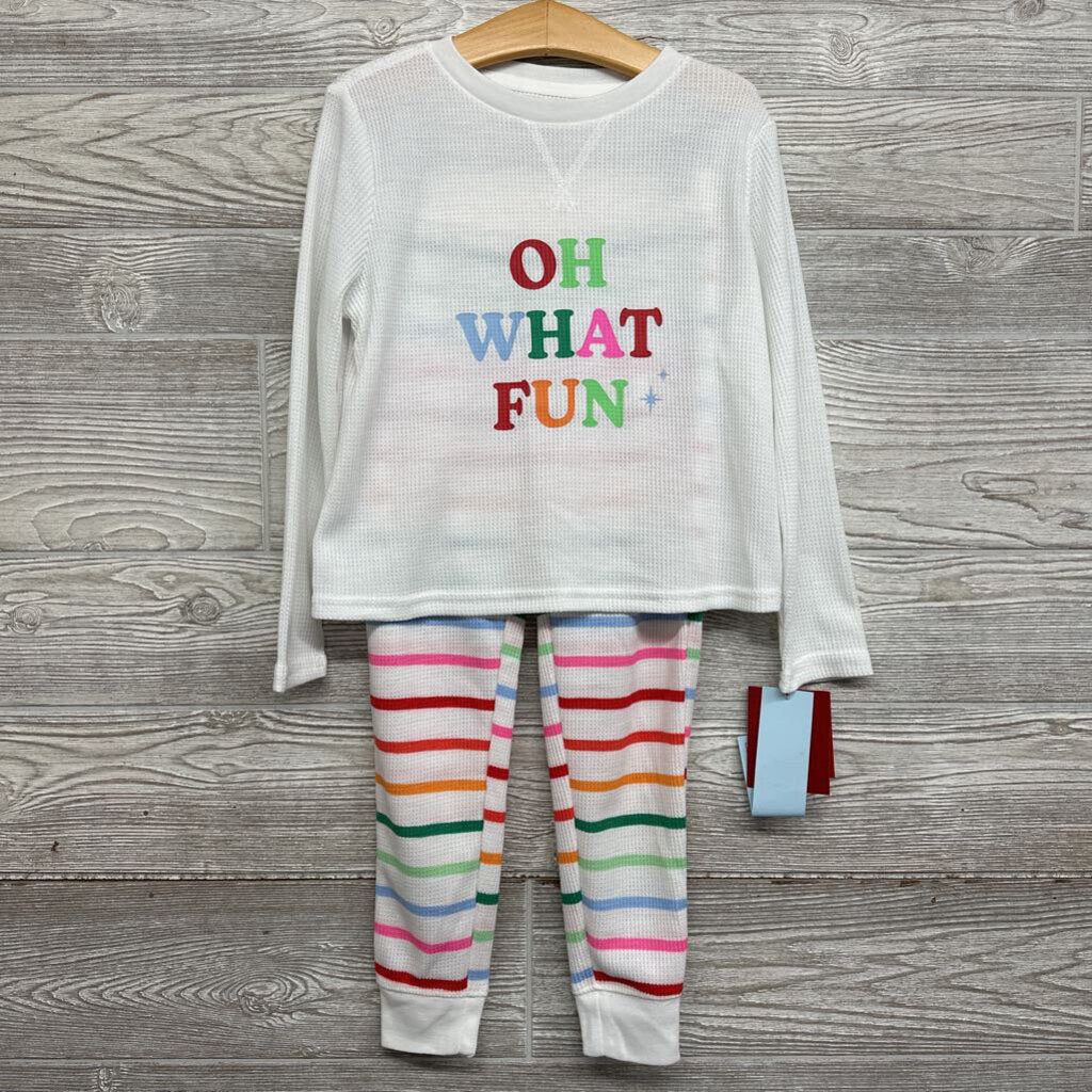 NEW 2 Pc Thermal Pj Oh What Fun