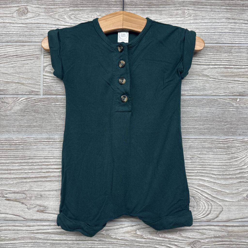 Bamboo Shorty Romper Cuffed*