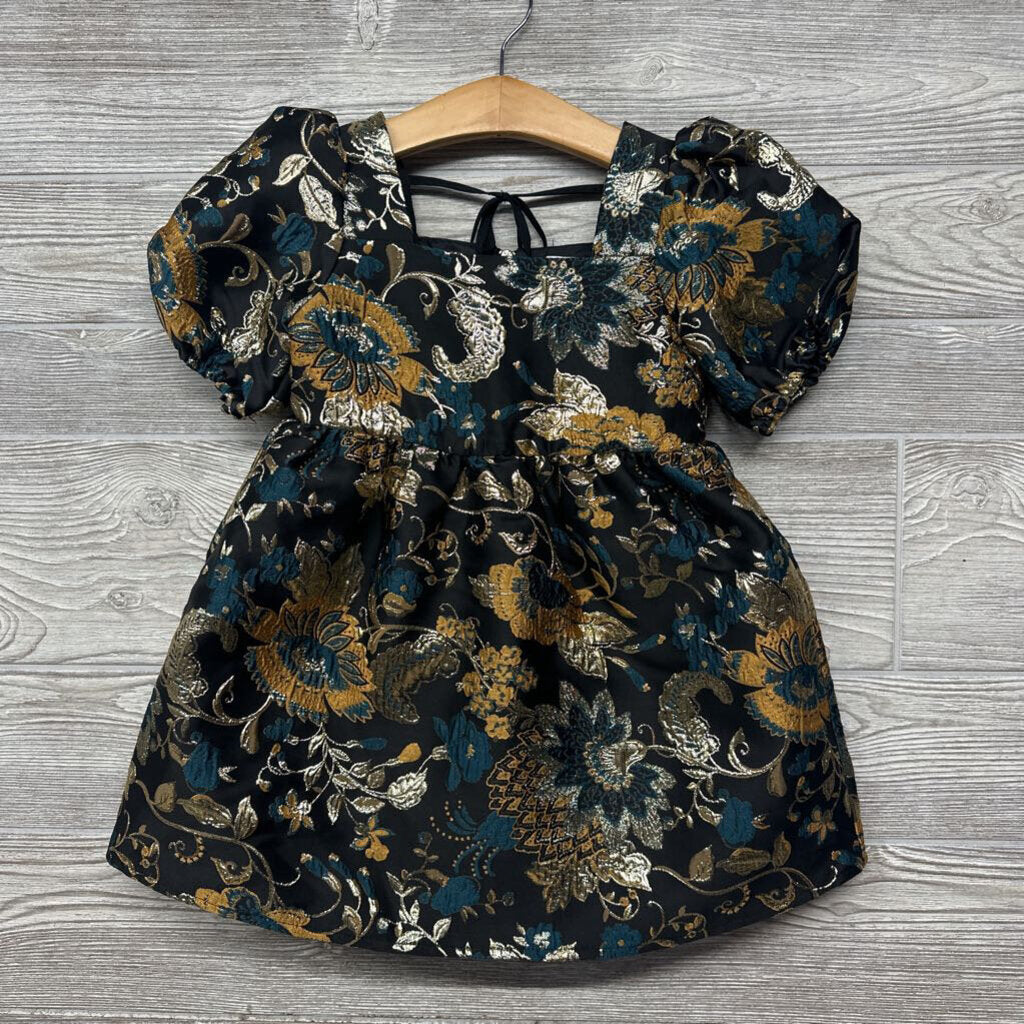 Dress Embroidered Flowers