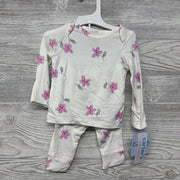 NEW 2 Pc Bamboo Outfit Flowers