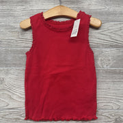 NEW Ribbed Tank Top Eyelet Ruffle