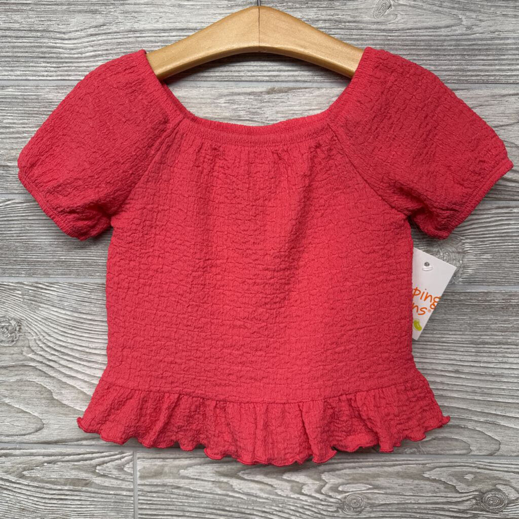 NEW Puff Sleeve Shirt & Shorts Lettuce Trim