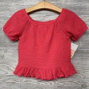 NEW Puff Sleeve Shirt & Shorts Lettuce Trim