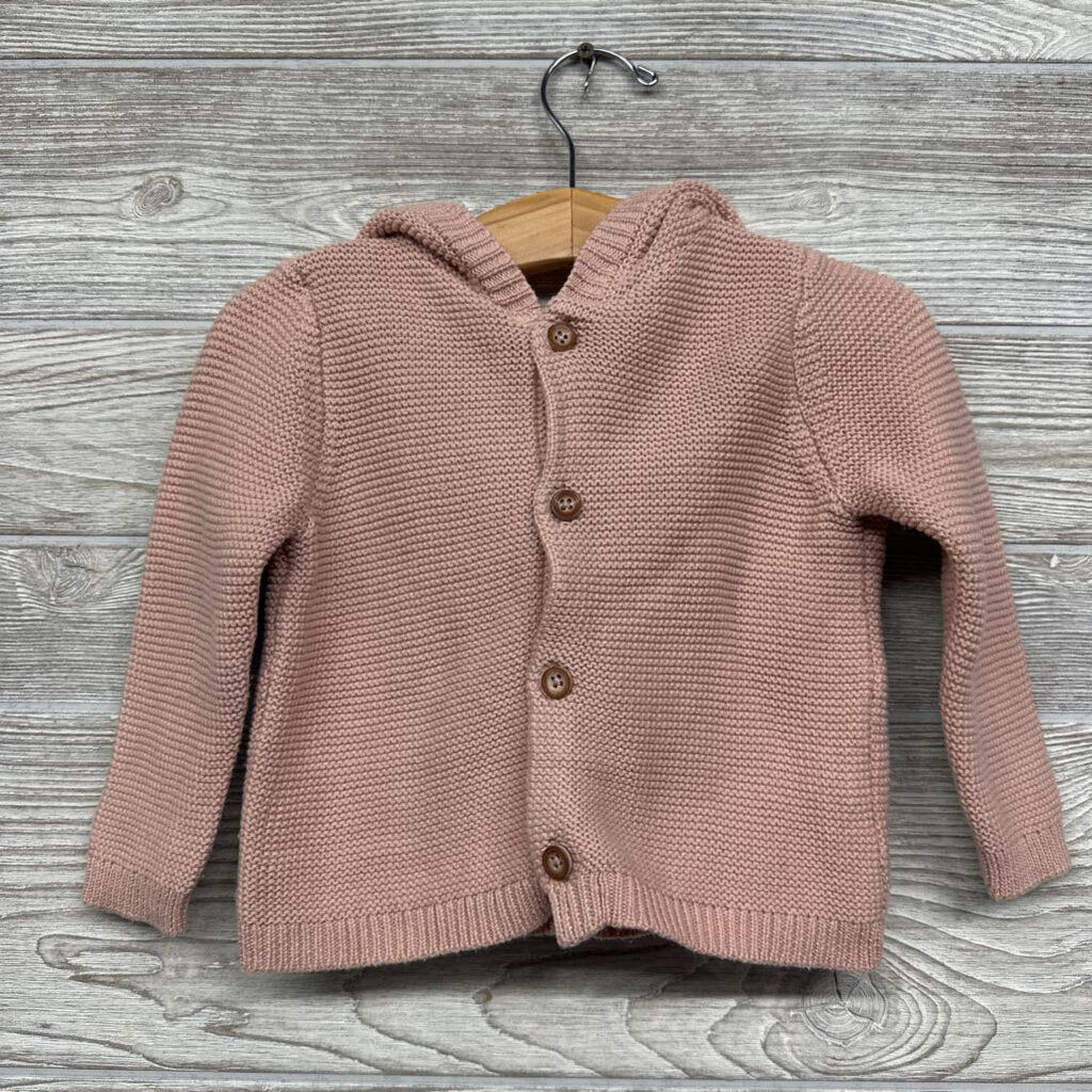 Knit Jacket W/ Hood Ears