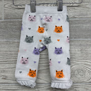 Leggings Cats Ruffle Ankle