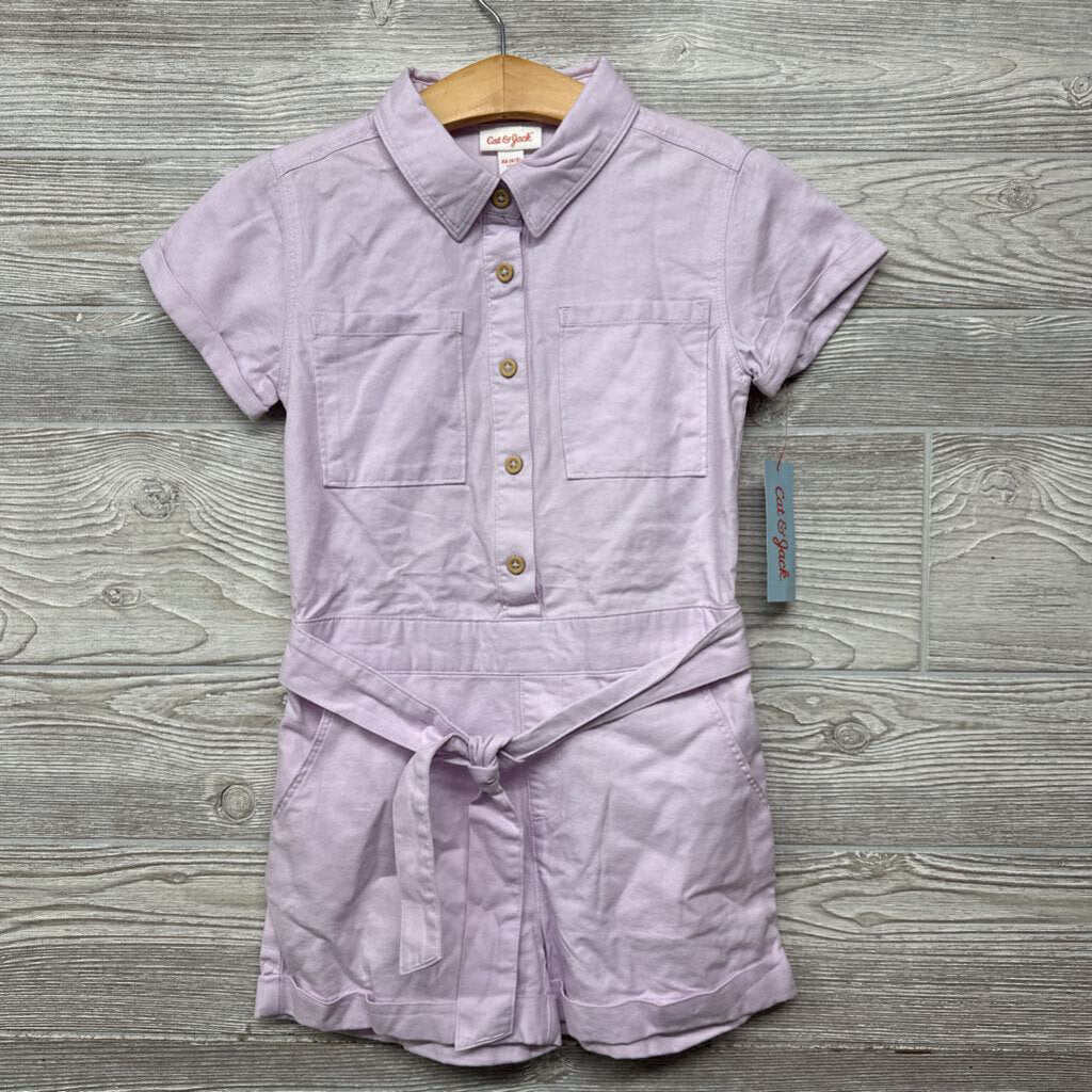 NEW Button Up Romper W/ Belt
