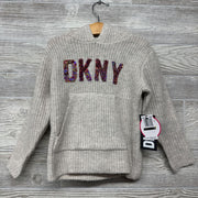 NEW Sweater W/ Hood Sequin Logo