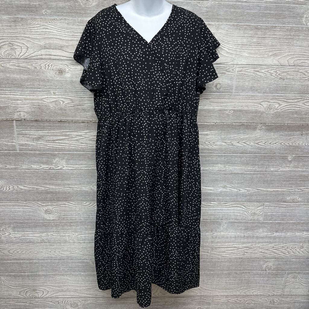 Tiered Dress Dots W/ Belt
