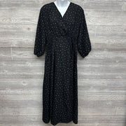 Maxi Wrap Dress Spotty