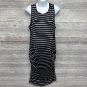 NEW Tank Ruched Bodycon Dress Stripes