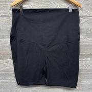 Ribbed Full Panel Bike Shorts