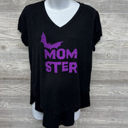 V Neck Nursing Shirt Mom Ster Bat