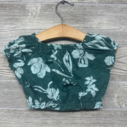 Square Neck Shirt & Shorts Flowers