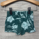 Square Neck Shirt & Shorts Flowers