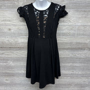Lace Flutter Sleeve Nursing Dress
