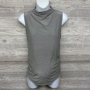 Ruched Sleevless Shirt Shimmer