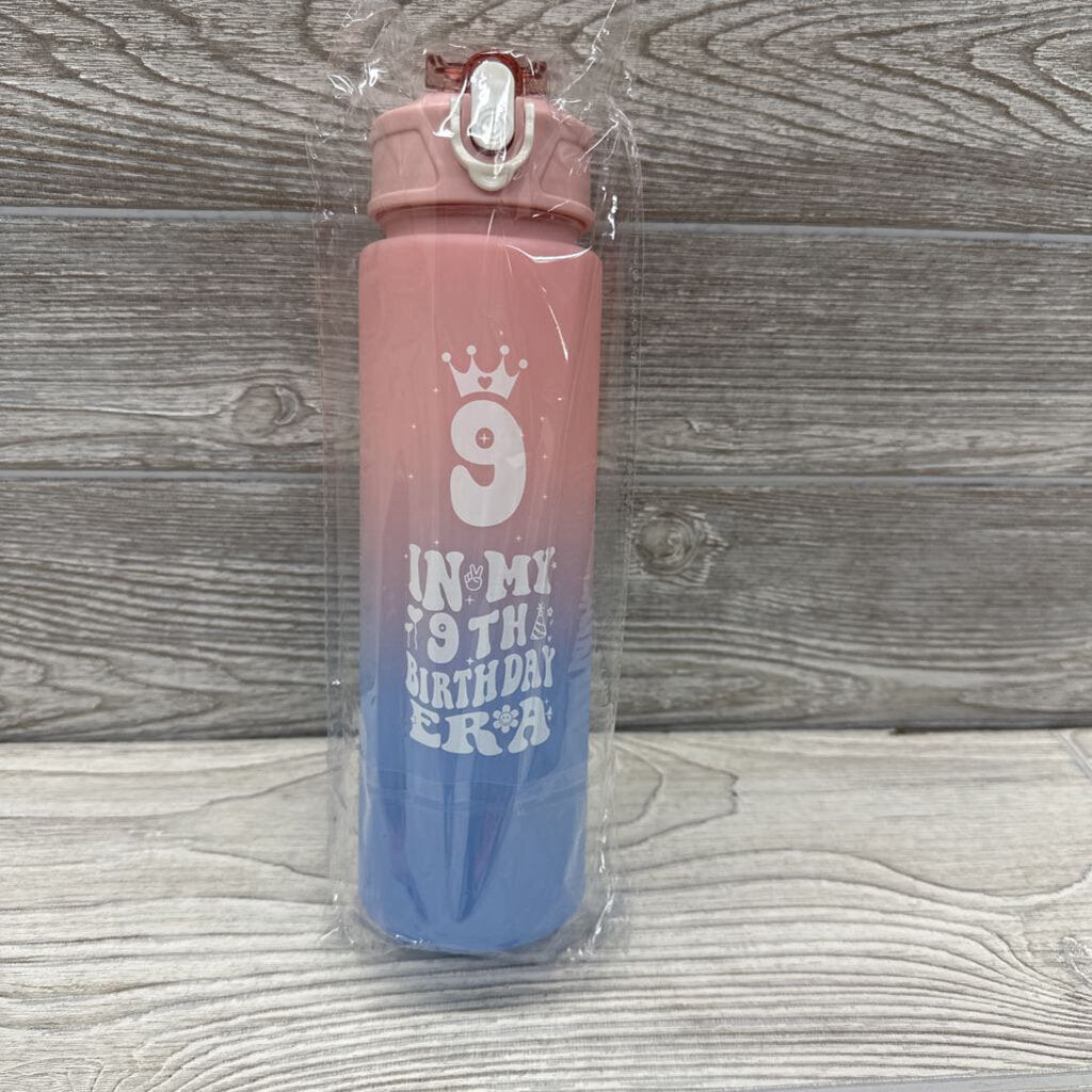 NEW Water Bottle In My 9th Birthday Era