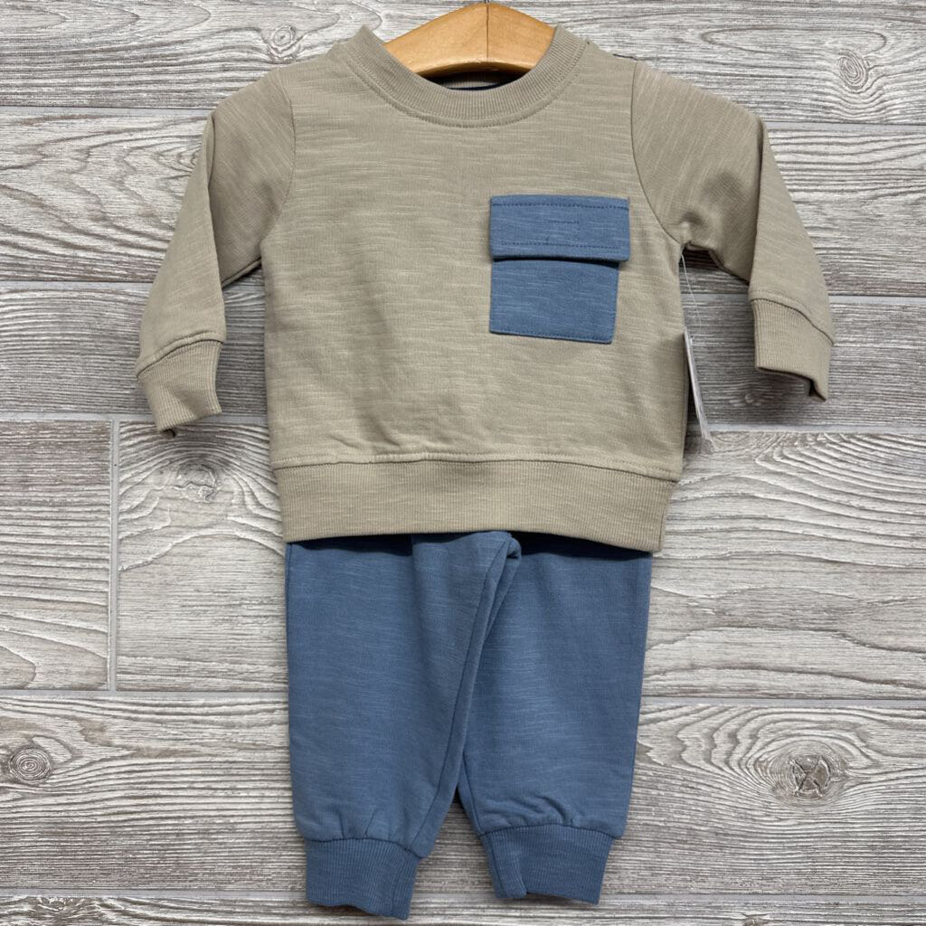 NEW Pocket Crewneck & Sweatpants