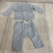 Button Up Shirt & Pants Paper Airplanes & Sun