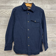 Flannel Button Up Shirt Cord Collar