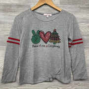 LS Shirt Peace Love Christmas