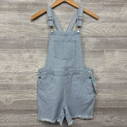 NEW Denim Shortalls Stripes